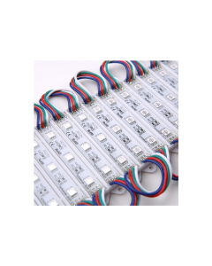 20Pcs SMD 5050 RGB 3 LED Module DC 12V Waterproof Light