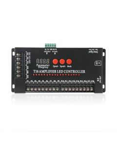 18CH T18 Amplifier Led Controller Programmable SD Card For RGB And Single Color Lights