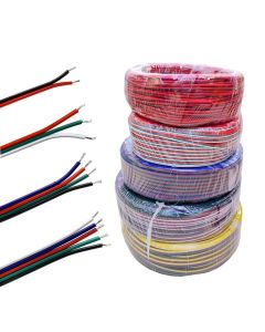 2pin/4pin/5pin LED Strip Extension Cable Single Color/RGB/RGBW Extend Wire 3528 5050 LED Connector Cord