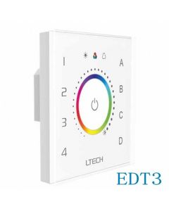 LTECH EDT1 EDT2 EDT3 DALI LED Dimming Touch Panel Light Controller