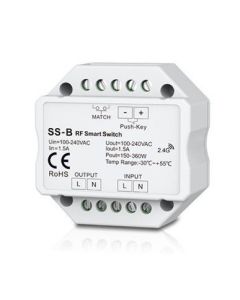 Skydance SS-B LED Controller 1CH 1.5A AC RF Switch & Push Switch