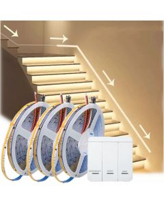 WS2811 Running Water Flowing COB LED Strip Light 24V Horse Race Sequential LED Ribbon