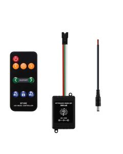SP106E RGB Led Music Controller RF Wireless Pixel IC SPI For WS2811 WS2812B SK9822 SK6812 APA102 Light
