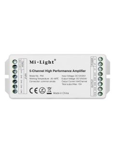 PA5 MiBoxer MiLight 5-Channel High Performance Amplifier for RGB+CCT Strip Led Control Driver Cotroller Dimmer