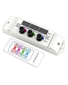 Bincolor Led Controller BC-350RF 12v-24v 3CH Display 3CH Rotary Remote Control