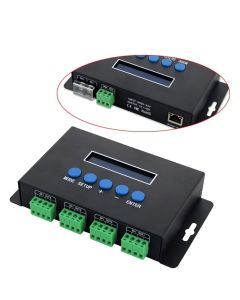 BC-204 Artnet to SPI DMX Pixel Light Bincolor Led Controller Eternet Protocol 5V-24V