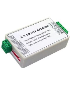 3CH DMX Dimmer Controller dmx512 Decoder WS-DMX-XB22-3CH