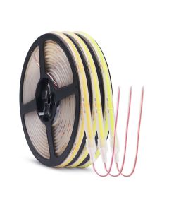 IP68 Waterproof COB Strip 12V 24V Home Garden Decor Flexible Ribbon Rope LED Light