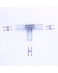 LED Neon Strip Light Connector for 8*16mm Waterproof Flexible Rope Tape 2 Pin 4 Pin Corner Connectors 5Pcs