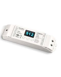 LT-811-12A 1 Channel LED DMX-PWM Decoder With Display Ltech Controller