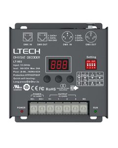 Ltech LT-903 Led Controller 3 Channels Constant Voltage DMX512 RDM Control Dimmer Driver Decoder