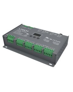 LT-916-OLED 16 Channels Constant Voltage DMX RDM LED Decoder Ltech Driver