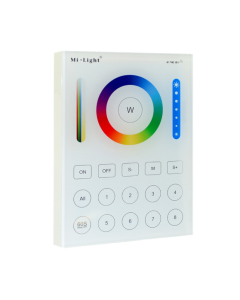 B8 MiBoxer Mi.Light 2.4G Wall Mount Smart Remote 8 Zones RGB+CCT Led Decoder Driver Control Dimmer
