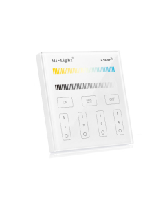 T2 MiBoxer Milight 4-Zone Panel Remote Color Temperature Led Decoder Driver Control Dimmer