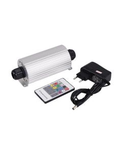 RGB 20W LED Fiber Optic Engine Driver double heads + RF Remote controller