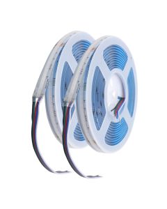 RGBW COB LED Strip Light Dimmable 784LEDs/m High Density FCOB RGB+CCT Tape Ribbon 24V 16.4ft