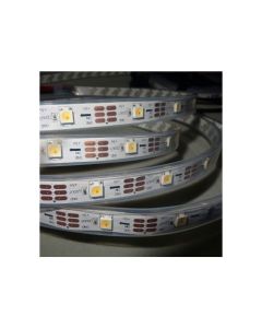 16.4ft SK6812 WWA Addressable LED Strip Warm White/Cool White/Amber 3 in 1 5M 150LEDs Light