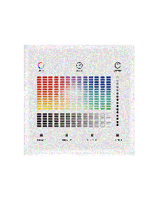 TD4-S 1 Zone Wall Mounted LED Skydance Touch DALI Panel Controller