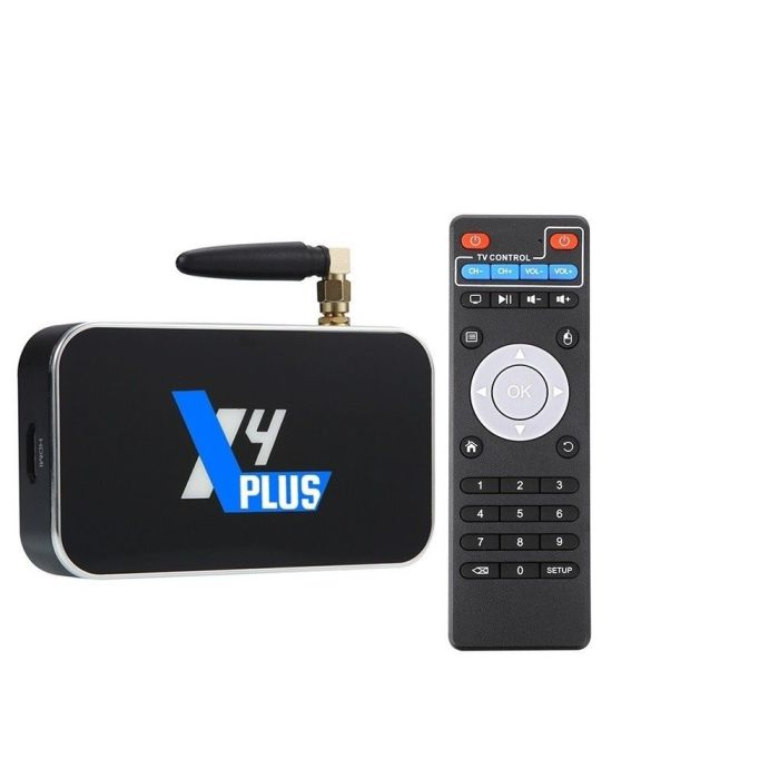 VONTAR X4 4GB 64GB Amlogic S905X4 Smart TV Box Android 11 Support 1000M LAN  Dual Wifi BT 8K Video Media Player Set top box UK Plus